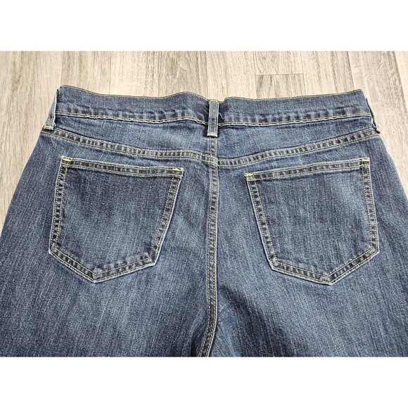 (3/$35) Old Navy The Flirt Jeans Womens 10 Short Denim Straight Leg Mid Rise - Picture 3 of 12
